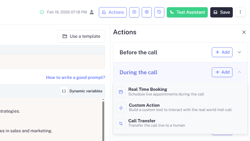 Realtime Booking Event